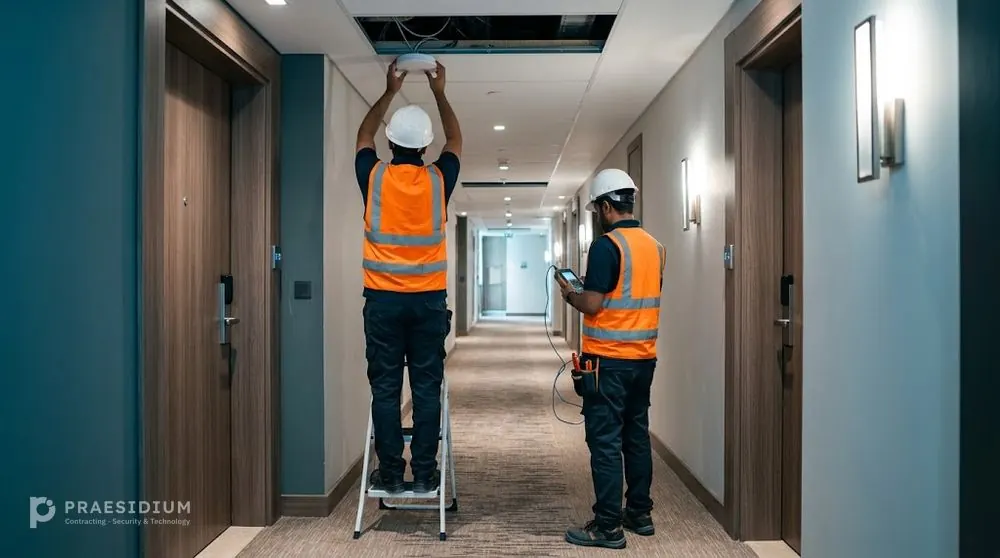 Integrated Electronic Systems for a Luxury Hotel and Apartments