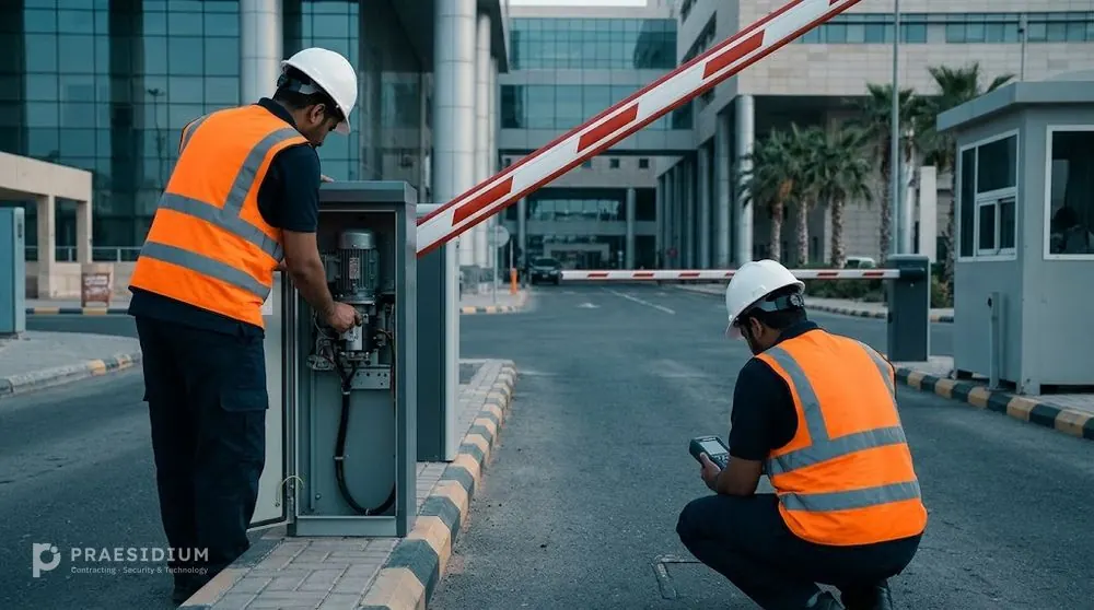 Entry and Exit Gate Control for a Major Healthcare Facility