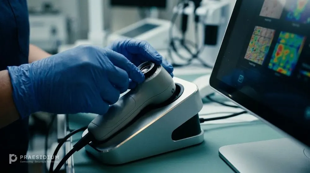 Audio, Network and Micro-Imaging Systems for a Specialised Care Centre
